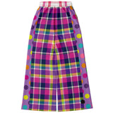 Mercury Retrograde Plaid SW Bellbottoms Flare Leg Pants - Thathoodyshop