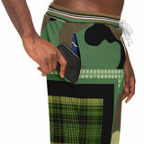 THS Army Brat Camouflage Fleece Joggers Joggers - Thathoodyshop