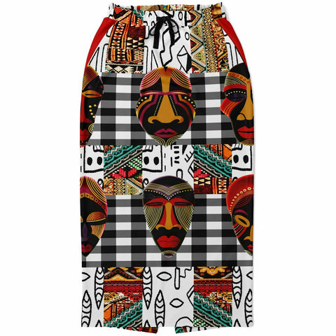 Africa Bombastic Long Pocket Skirt Long Pocket Skirt - Thathoodyshop