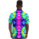 Rings of Saturn S/S Button Down Shirt Short Sleeve Button Down Shirt - AOP - Thathoodyshop