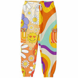 Happy Valley Retro Floral Cargo Joggers Cargo Sweatpants - Thathoodyshop