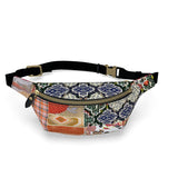 Flowers of Solvang Leather Waist Bag Fanny Pack - Thathoodyshop