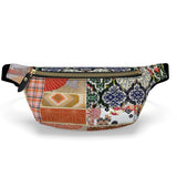 Flowers of Solvang Leather Waist Bag Fanny Pack - Thathoodyshop