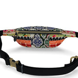 Flowers of Solvang Leather Waist Bag Fanny Pack - Thathoodyshop