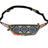 Flowers of Solvang Leather Waist Bag Fanny Pack - Thathoodyshop