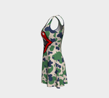 Zebra Unity Dress Flare Dress - Thathoodyshop