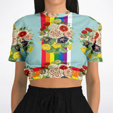 Life in Technicolor Crop Sweater Cropped Sweater - Thathoodyshop