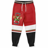 THS Snake Bite Joggers in Red/White Joggers - Thathoodyshop
