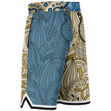 Blue Royale Basketball Shorts Basketball Short Rib - AOP - Thathoodyshop