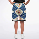 The Regal Beagle Basketball Shorts Basketball Short Rib - AOP - Thathoodyshop