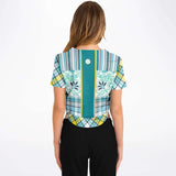 Lemon Zest Cropped Baseball Jersey Cropped Baseball Jersey - Thathoodyshop