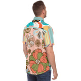 So Good! S/S Button Down Shirt Short Sleeve Button Down Shirt - AOP - Thathoodyshop