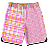 Pink Passion Basketball Shorts Basketball Short Rib - AOP - Thathoodyshop