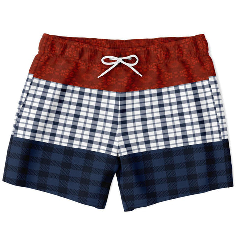 Super Kenzo Dunkies Swim Trunks Men - AOP - Thathoodyshop