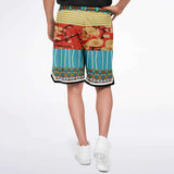 Cheery-Cherry Basketball Shorts Basketball Short Rib - AOP - Thathoodyshop