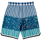 Blue Dream Basketball Shorts Basketball Short Rib - AOP - Thathoodyshop