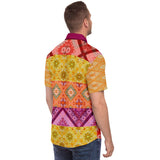 Taj Mahal S/S Button Down Shirt Short Sleeve Button Down Shirt - AOP - Thathoodyshop