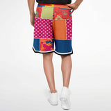 Chili Pepper Camo Fatigue Basketball Shorts Basketball Short Rib - AOP - Thathoodyshop