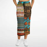 Mother Lode African Print Long Pocket Skirt Long Pocket Skirt - Thathoodyshop