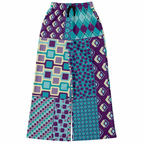 Purple Jetson Flare Leg Joggers Joggers - Thathoodyshop
