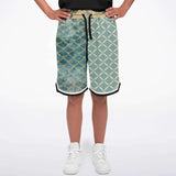 Mermaid's Tale Basketball Shorts Basketball Short Rib - AOP - Thathoodyshop