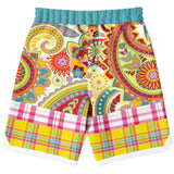 Ashbury Heights Plaid Basketball Shorts Basketball Shorts - Thathoodyshop