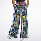 Juxtapose Striped Patchwork Stretchy Phat Bellbottoms Bellbottoms - Thathoodyshop