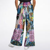 Juxtapose Patchwork Quilt Stretchy Phat Bellbottoms Bellbottoms - Thathoodyshop