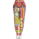 Hello Janis! Yellow Patchwork Unisex Eco-Poly Joggers Jogger - Thathoodyshop
