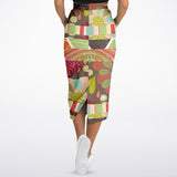Wyatt Earth Pocket Maxi Skirt Long Skirt - Thathoodyshop