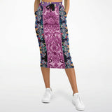 Purple Jamboree Pocket Maxi Skirt Long Pocket Skirt - Thathoodyshop