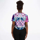 Purple Haze Cropped Baseball Jersey Cropped Baseball Jersey - Thathoodyshop