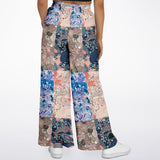 Dolores Park SW Patchwork Stretchy Phat Bellbottoms Flare Leg Pants - Thathoodyshop
