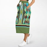 Hypnotic Zen Pocket Maxi Skirt Long Pocket Skirt - Thathoodyshop
