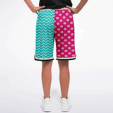 Jubilee's Garden Basketball Shorts Basketball Short Rib - AOP - Thathoodyshop