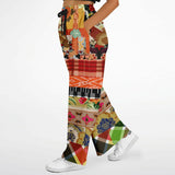 Flowers of Solvang Flare Leg Joggers Flare Joggers - Thathoodyshop