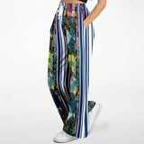 Juxtapose Striped Patchwork Stretchy Phat Bellbottoms Bellbottoms - Thathoodyshop