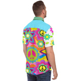 Glory Days S/S Button Down Shirt Short Sleeve Button Down Shirt - AOP - Thathoodyshop