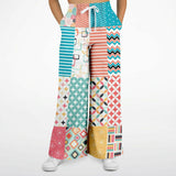 Old Miami SW Retro Geo Bellbottoms Flare Leg Pants - Thathoodyshop