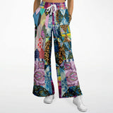 Juxtapose Patchwork Quilt Stretchy Phat Bellbottoms Bellbottoms - Thathoodyshop