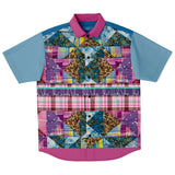 Gypsy Queen Purple Button Down Shirt Short Sleeve Button Down Shirt - Thathoodyshop