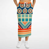 Ziggy Out Retro Pocket Maxi Skirt Long Skirt - Thathoodyshop