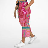 Gypsy Beat Pink Indian Floral Long Pocket Skirt Long Pocket Skirt - Thathoodyshop