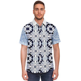 El Presidente S/S Button Down Shirt Short Sleeve Button Down Shirt - AOP - Thathoodyshop