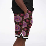 Crosby Stills Basketball Shorts Basketball Short Rib - AOP - Thathoodyshop
