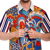 Super Regatta S/S Button Down Shirt Short Sleeve Button Down Shirt - AOP - Thathoodyshop
