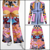 Bahama Mama Flare Leg Joggers Flare Joggers - Thathoodyshop