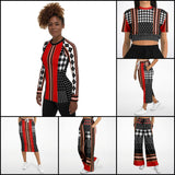 Gold Line Red DLX Fashion Rashguard Top Rashguard - Thathoodyshop
