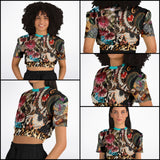 Zambia Cropped Sweater Cropped Sweater - Thathoodyshop