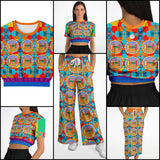 Life on Mars Flare Leg Joggers Flare Joggers - Thathoodyshop